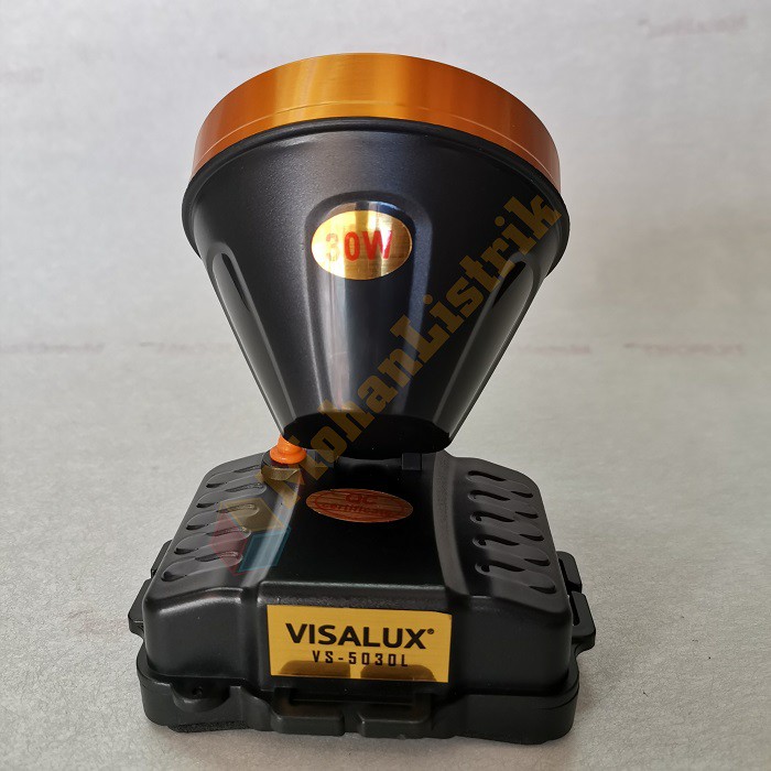 Senter Kepala Headlamp 30W Putih-Kuning