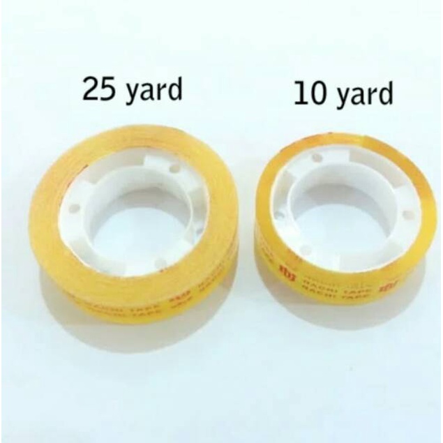 

N0059 NACHI Isolasi / Selotip Perekat Bening 1/2 inch x 25 yard