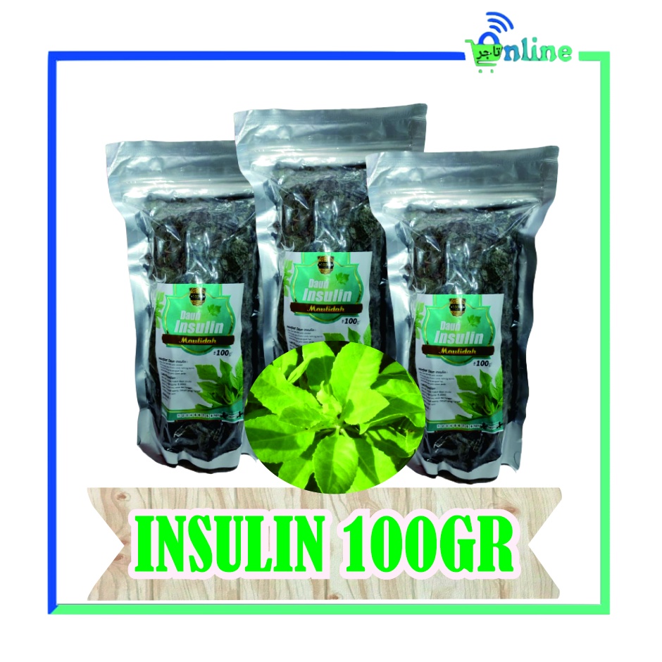 

Teh seduh Daun Insulin Mauldiah 100gr / Yakon Untuk Diabetes