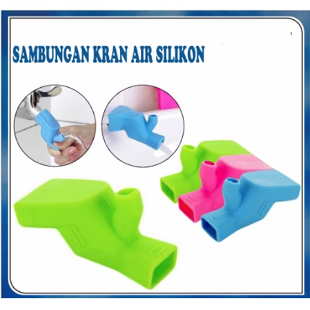 Sambungan Extension Kran Air Silikon Elastis / Extension Kran Air Bahan Silikon Elastis Untuk Sikat Gigi