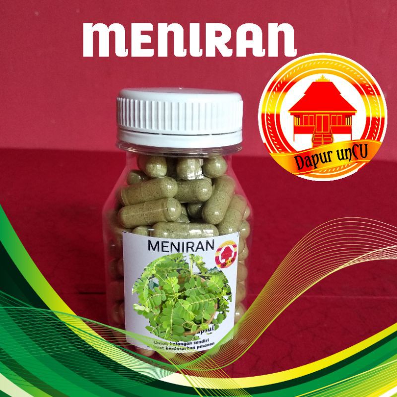

Kapsul MENIRAN 100 kapsul. ( di buat ketika ada pesanan, sehingga produk selalu baru..)