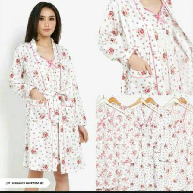 Daster kimono Premium FLOWERY ko