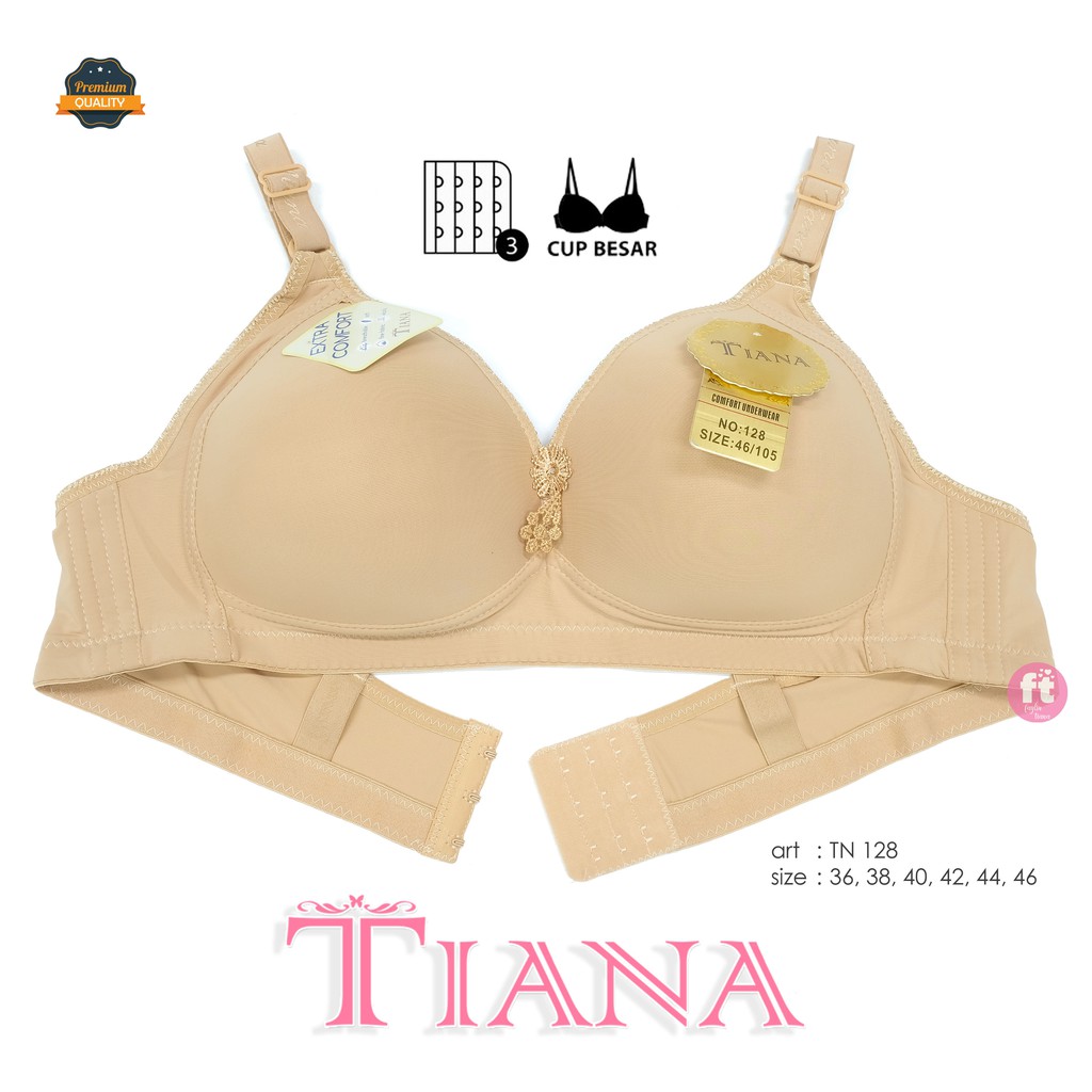 TIANA | BRA Cup Besar Kait 3 / BH Jumbo / art TN 128