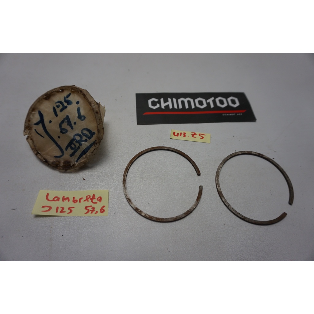 Ring Piston Ring Seher Lambretta J125 J Range Starstream  Size 57,6 U13.Z5