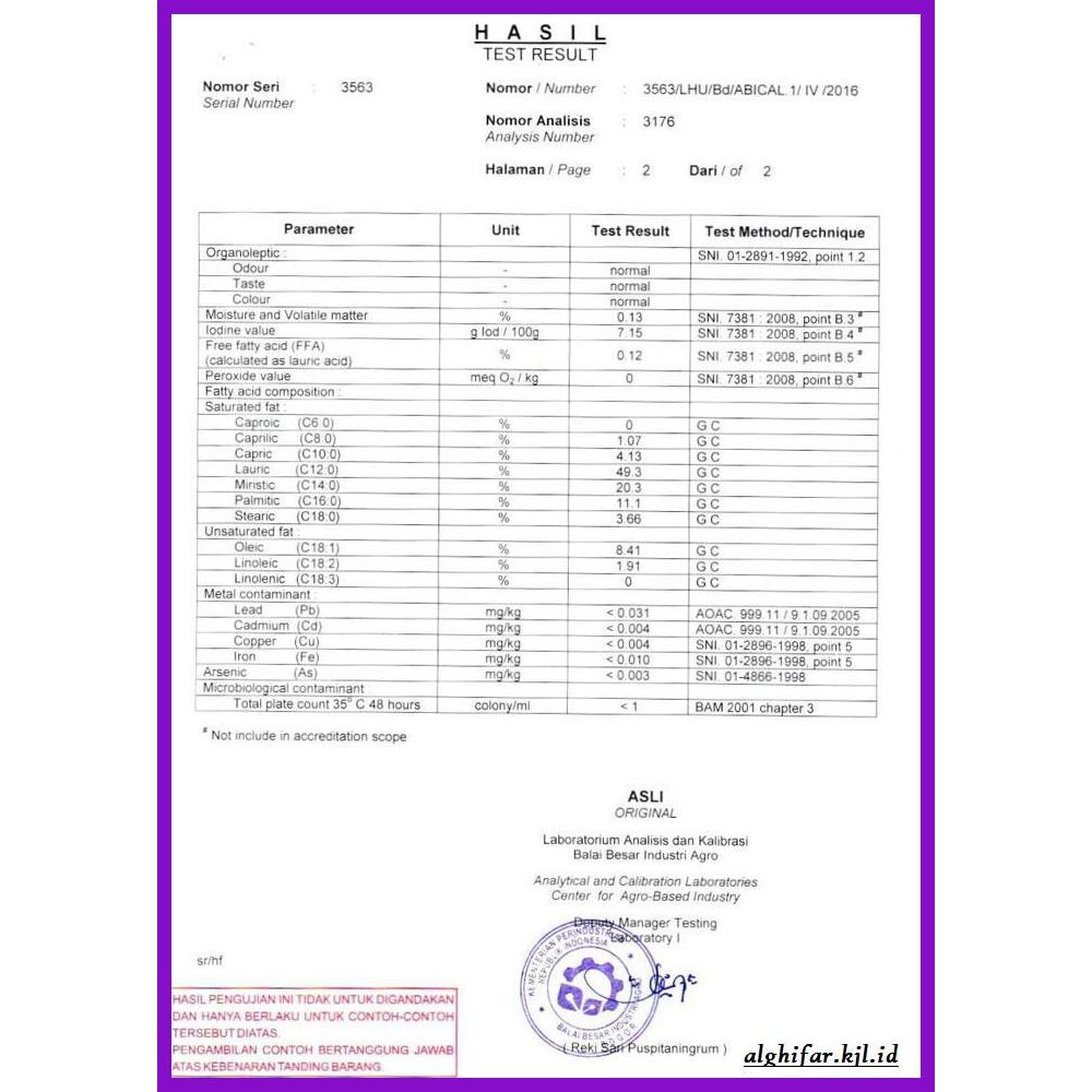 

lanoisidartdrink- niura extra virgin coconut oil (vco) 500 ml -asliii-bngittt.