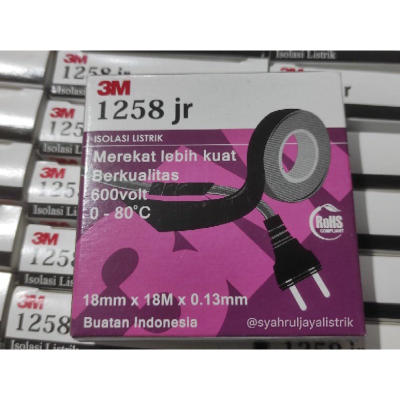

Isolasi Listrik 3M Vinyl Solasi Listrik Best Quality