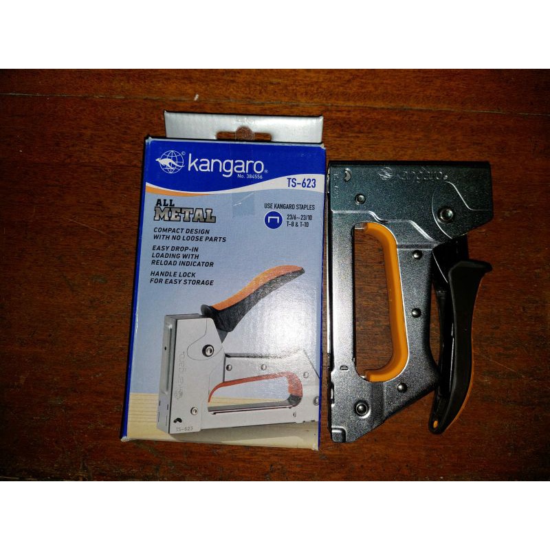 

GUN TACKER KANGARO TS-623 / STAPLER TEMBAK / HEKTER TEMBAK