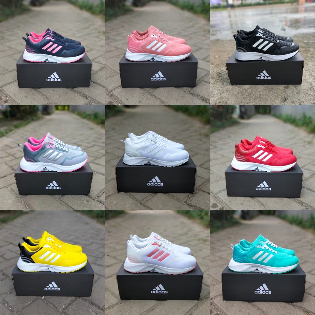 Sepatu Wanita Adidas Zoom Sneakers Quality Premium olahraga
