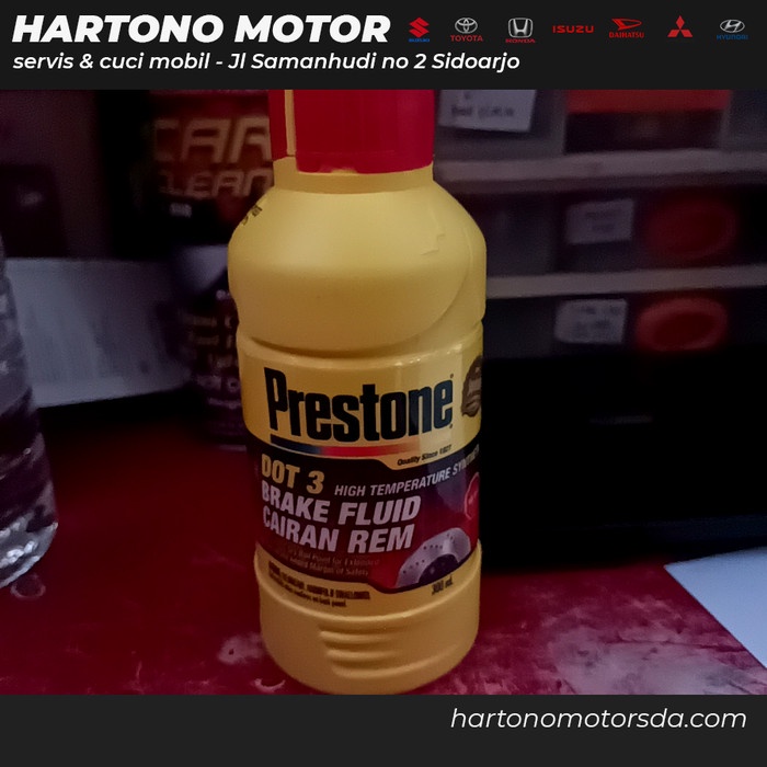 PRESTONE MINYAK REM KECIL PRESTONE
