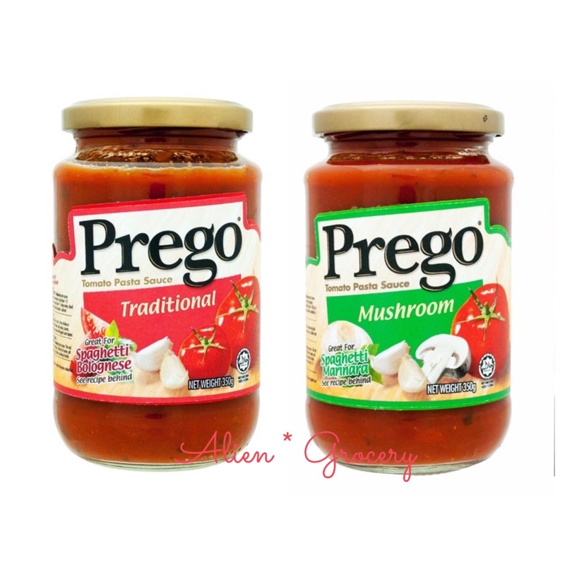 Prego Traditional Mushroom Spaghetti Bolognese Marinara 680gr