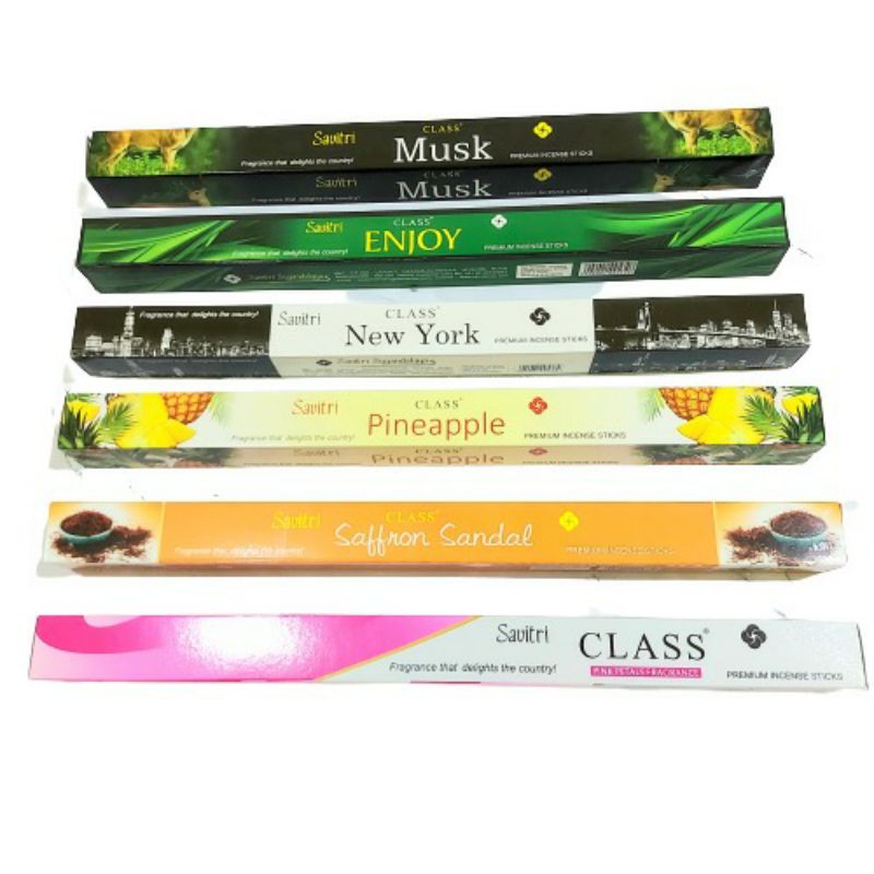 Dupa India Aromaterapi Savitri Assorted Long Stick Pack