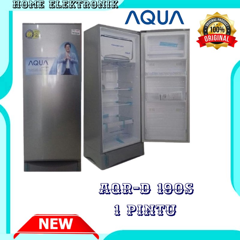 KULKAS AQUA AQR-D190-S 1 PINTU
