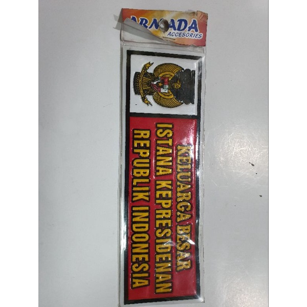 

Stiker Embos Panjang Istana Presiden | Aksesoris Kendaraan dan Craft Stationery