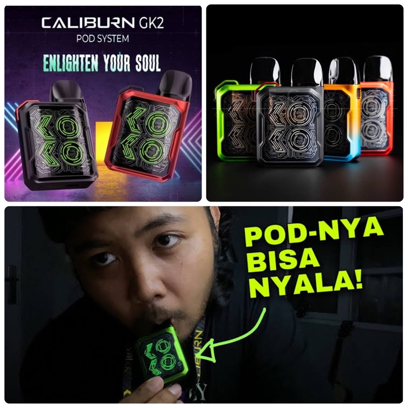UWELL Caliburn GK2 Pod Kit 690mAh