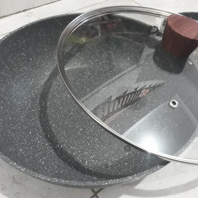 Wajan Kitchen House Kuali Cypruz Marble Granit Akalipa