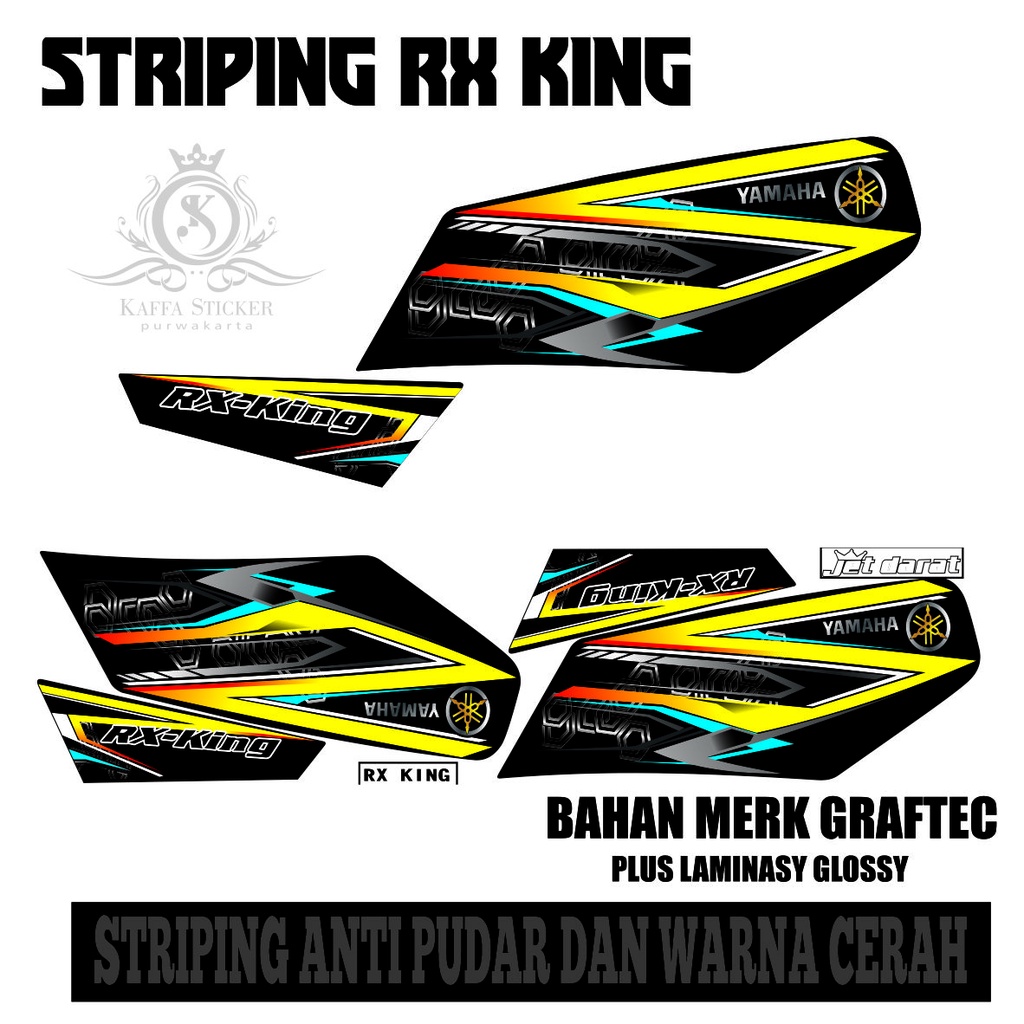 STRIPING RX KING STICKER VARIASI STRIPING THAILOOK BIKE STYLE VARIASI LIST YAMAHA RX KING