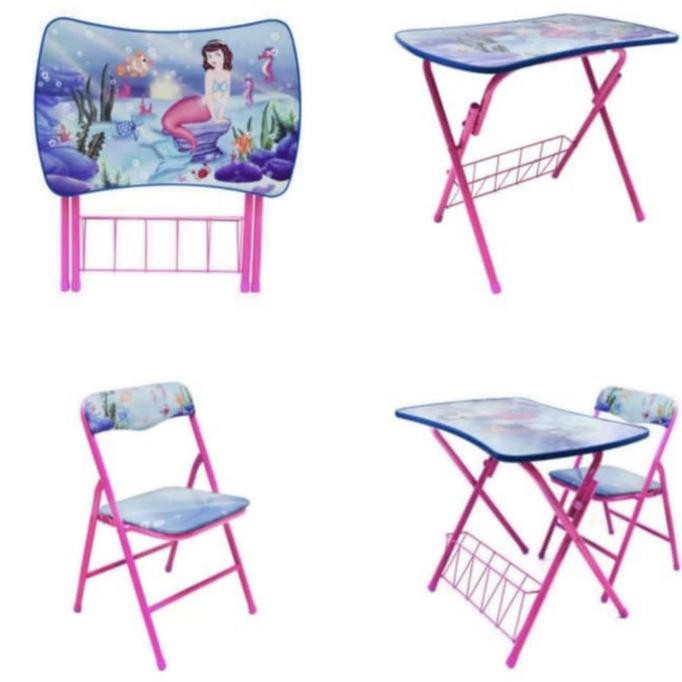 Set Meja Dan Kursi Belajar Anak Soleil Ace Hardware - Merah Muda Jesikaya