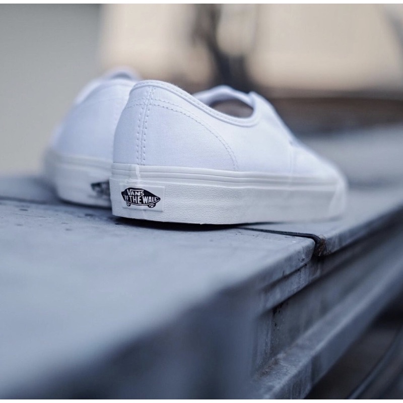 Vans Authentic True White Canvas // Vans Authentic Full White Canvas Original