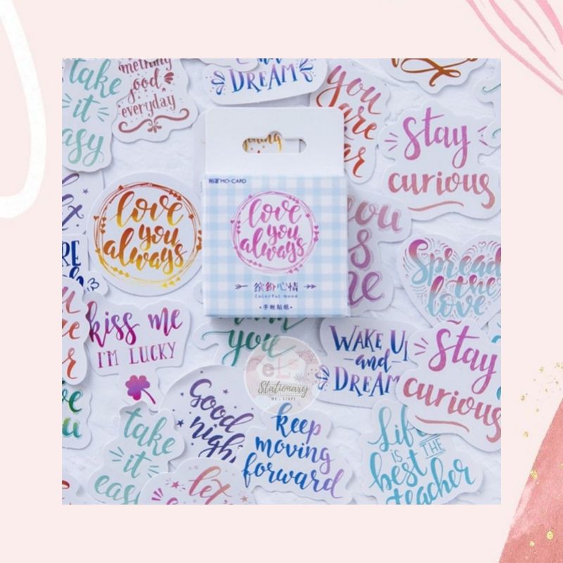 

Sticker DIY Dekorasi Journal [F-000027]