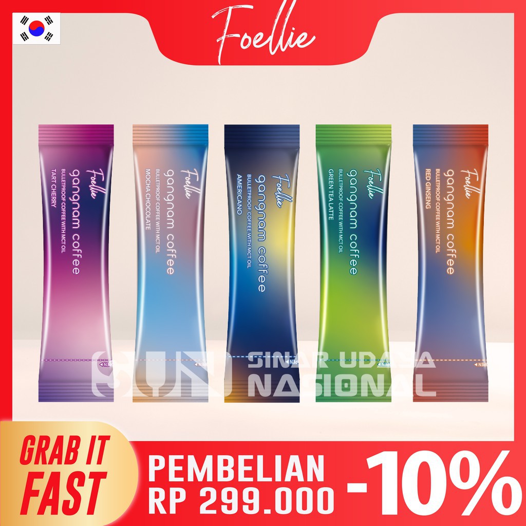 

Foellie gamma kopi pelangsing badan sehat redat lemak [5pcs]