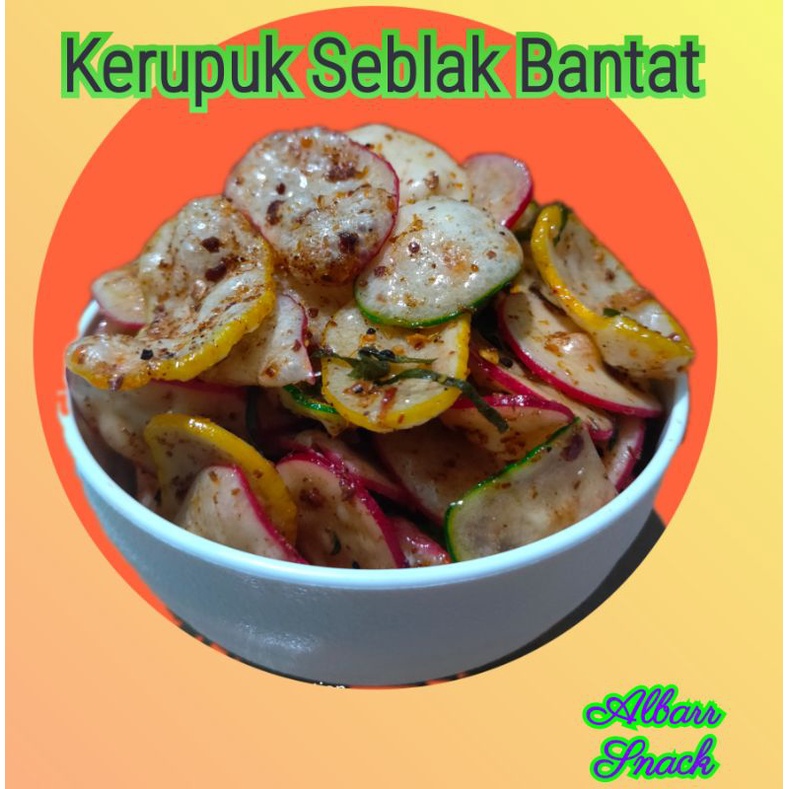 

kerupuk seblak bantat