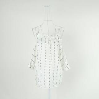 SKWYQT Atasan Merah Atasan Putih Baju Casual Baju Bahu SKWYQT Atasan Merah Atasan Putih Baju Casual Baju Bahu