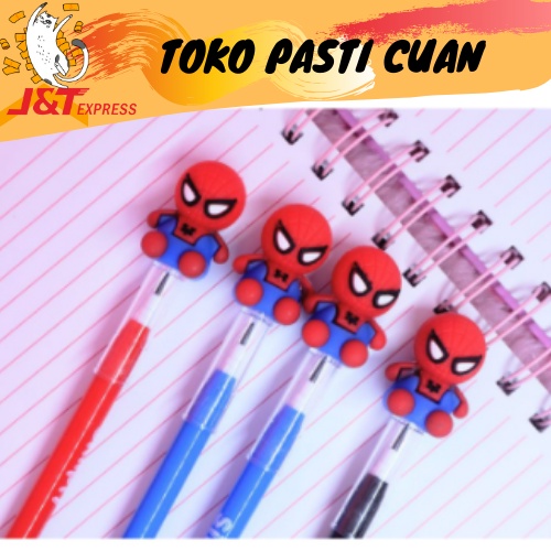 

PENSIL PELURU ATAU SUSUN KARAKTER SPIDERMAN KEPERLUAN SEKOLAH BISA COD