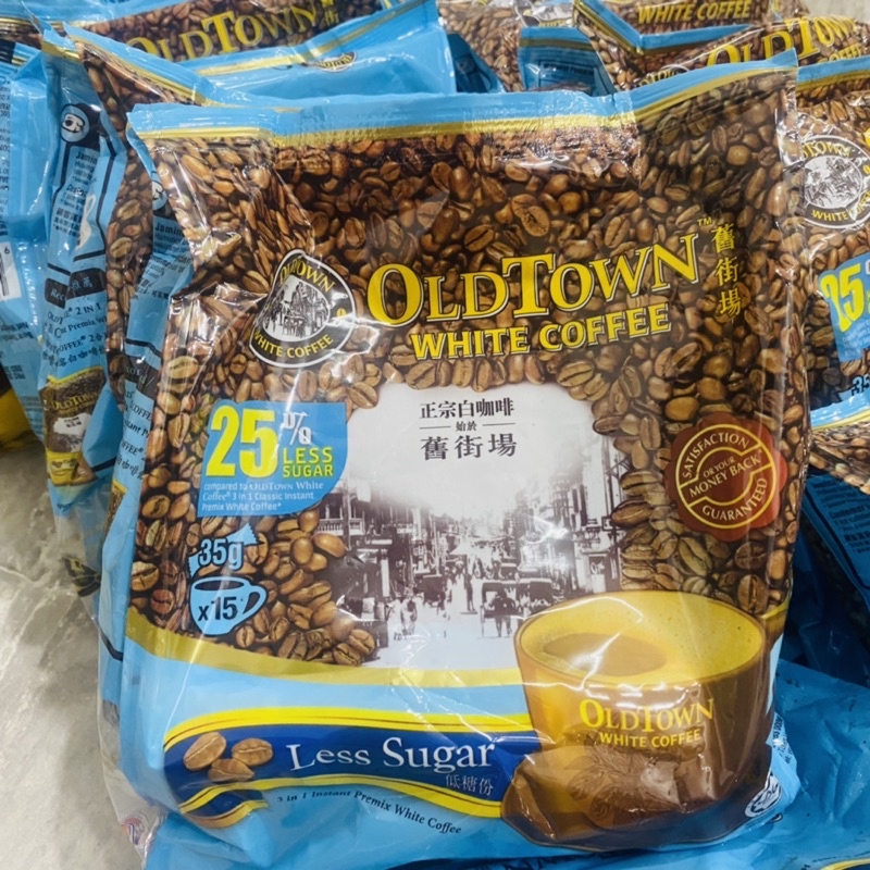 

oldtown coffee less sugar