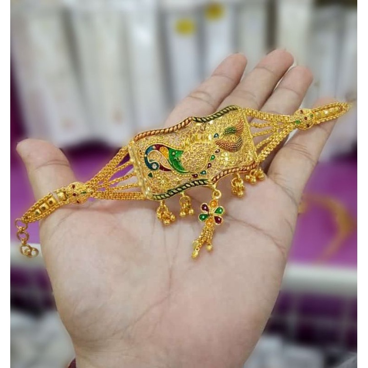 gelang dubai lapis emas