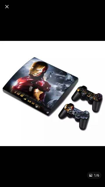 garskin atau sticker ps3 slim