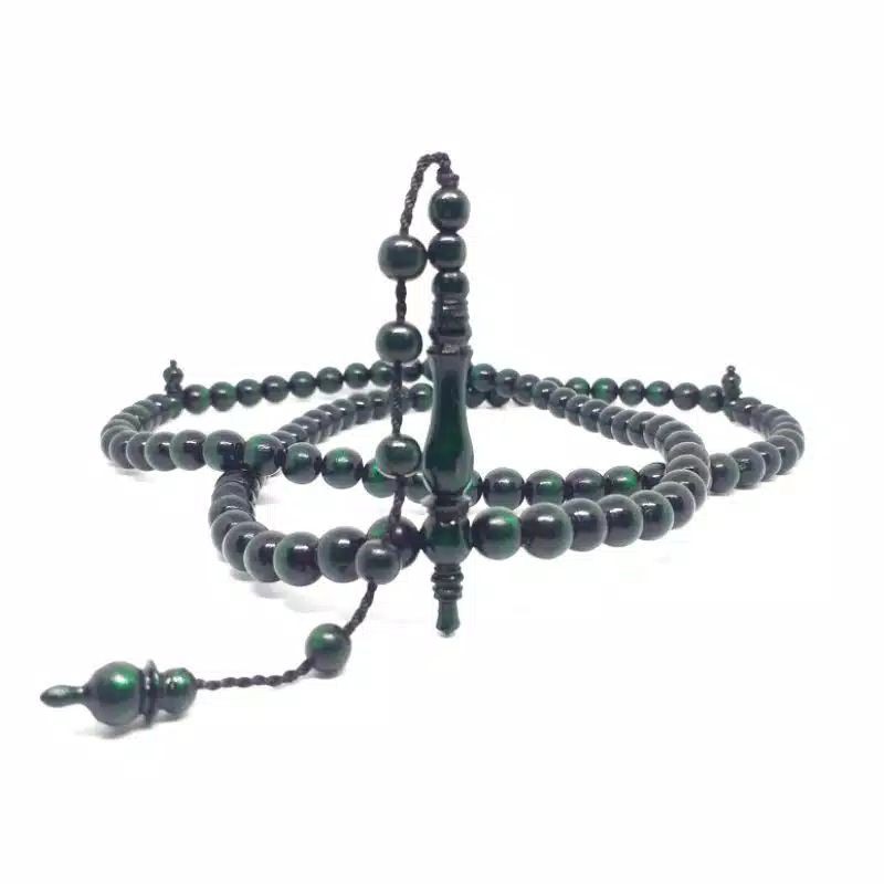 TASBIH TALI ARUS LAUT ASLI DENGAN VARIAN WARNA HIJAU,MERAH,KUNING DAN KOMBINASI SIZE 7/8MM