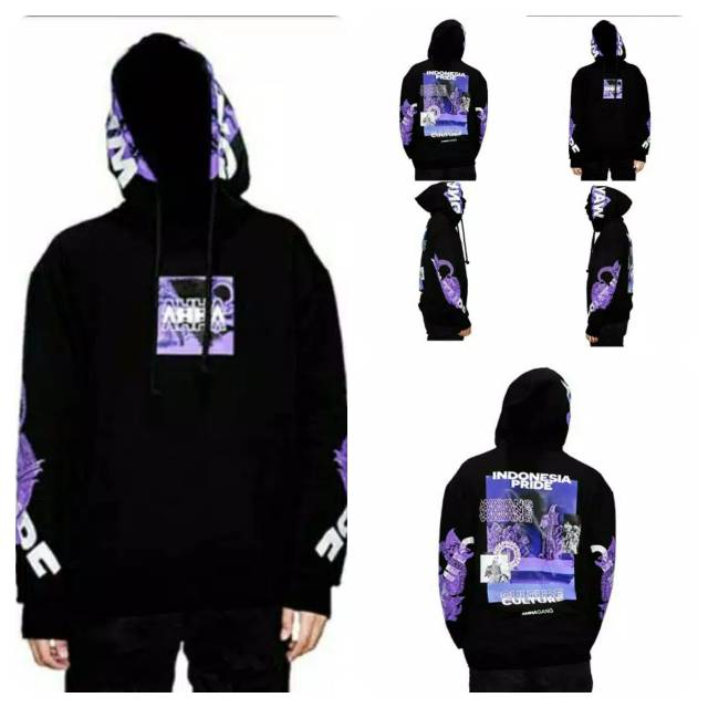 JAKET HOODIE AHHA WAYANG SWEATER AHHA / JAKET AHHA WAYANG PREMIUM