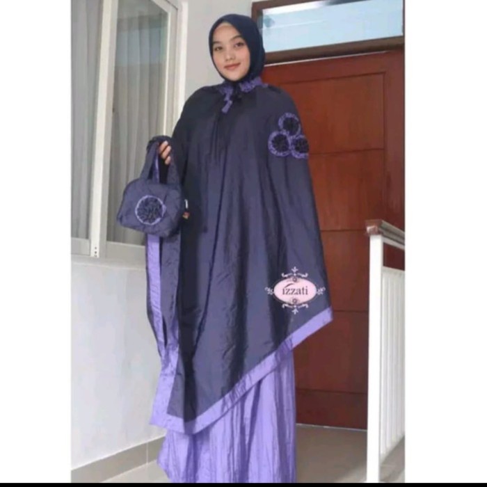 mukena ponco mawar platinum new mode