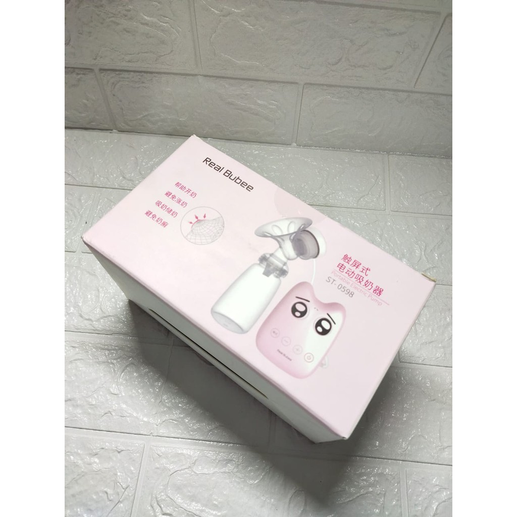 Real Bubee Breast Pump Pompa Asi - Single Elektrik Termurah (BISA COD VIA JNT)