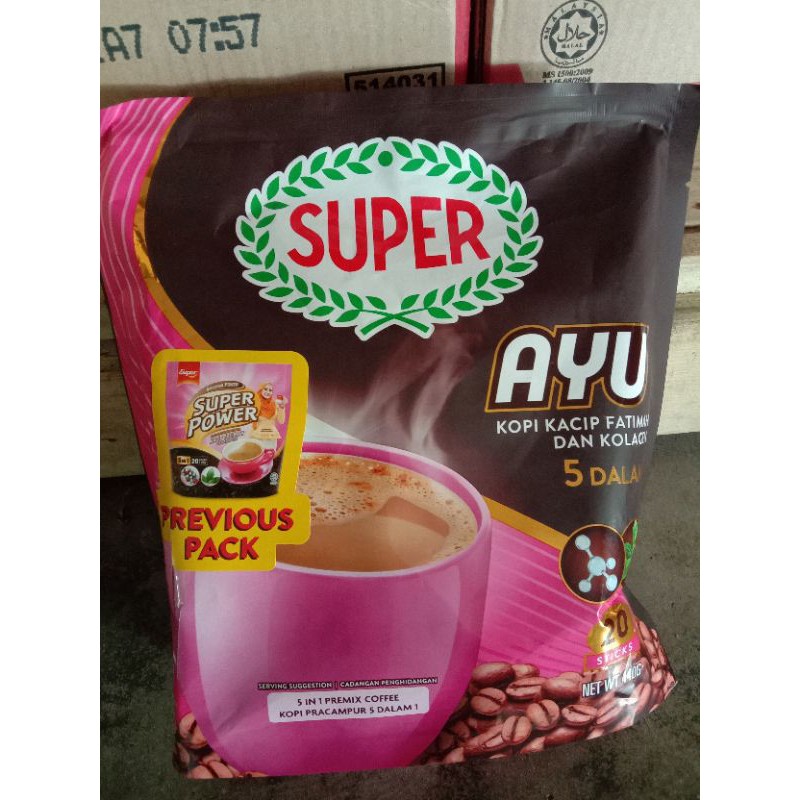 

Kopi/ Super Ayu/Kopi Kacip Fatimah 5 in 1/Kopi susu