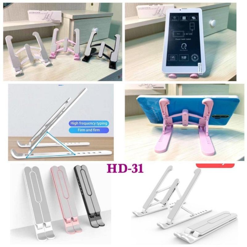 Holder Phone Folding Stand Hp HD31 Dudukan Hanphone Tablet