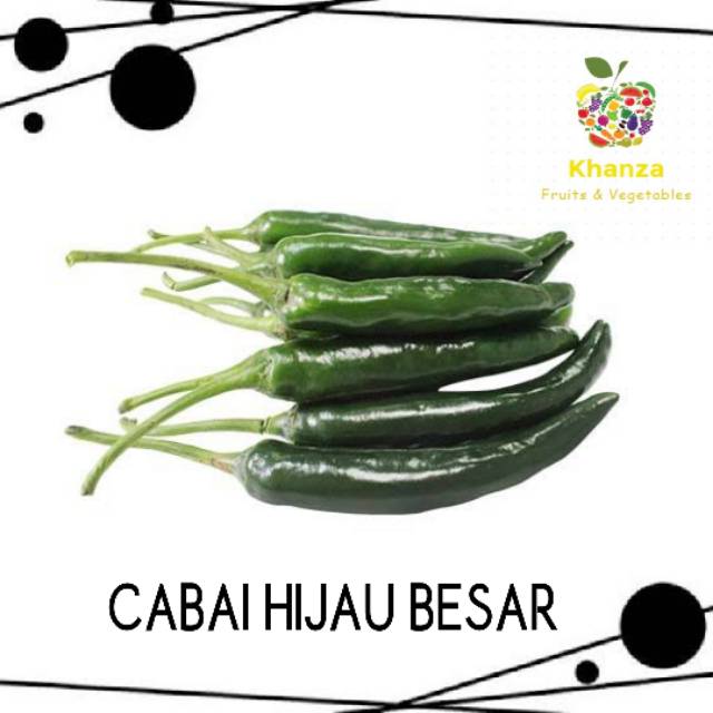 

CABE HIJAU BESAR (250 gram)