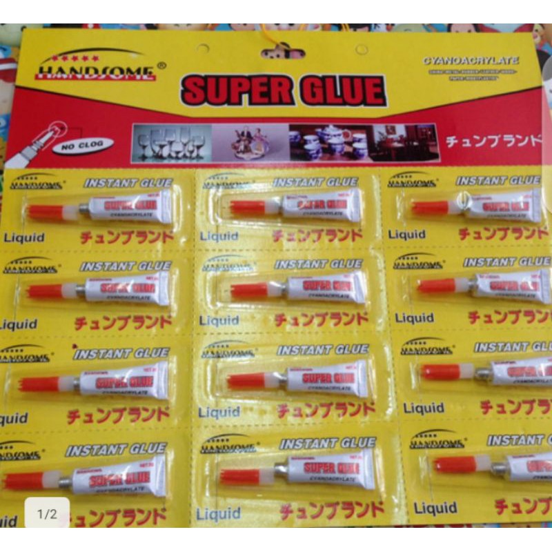 

power glue handsome isi 12pcs