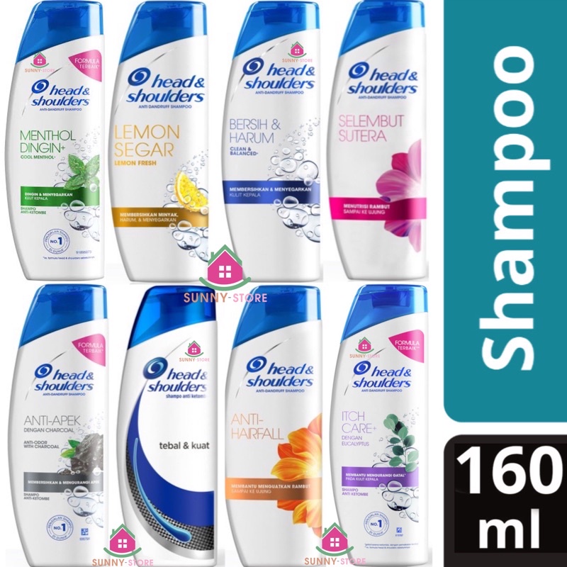 Head & Shoulders shampoo 160 ml