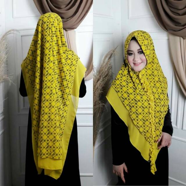 big sale khimar jumbo Desvica original ceruty printing