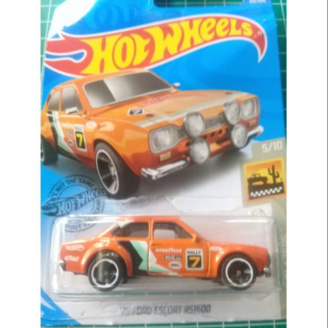 Hot Wheels Mattel Ford Escort RS1600