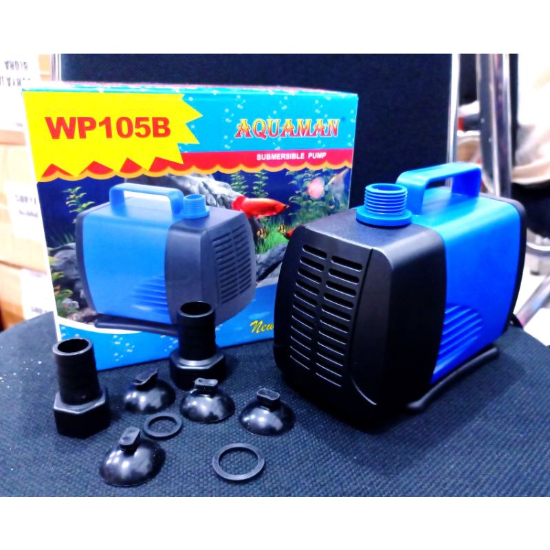 PROMO MURAH Pompa kolam hidroponik AQUAMAN WP 105B