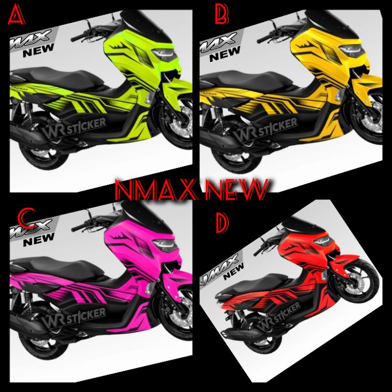 dekal stiker nmax new stiker full body