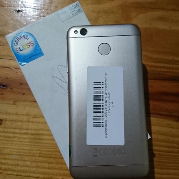 Second Bekas Xiaomi Redmi 4x 2 16gb Gold Handphone Hp Shopee Indonesia