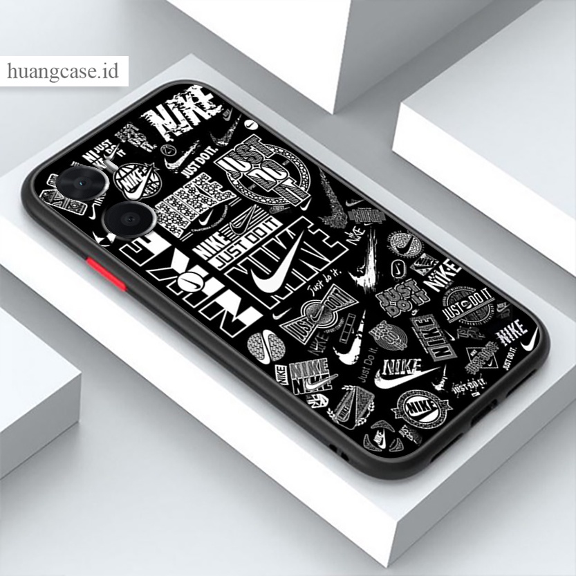 Huang Case - OPPO A76 - Softcase My Choice Case Hp NIKE DOODLE Terbaru OPPO A76 RENO 7 5G A77S A57 2