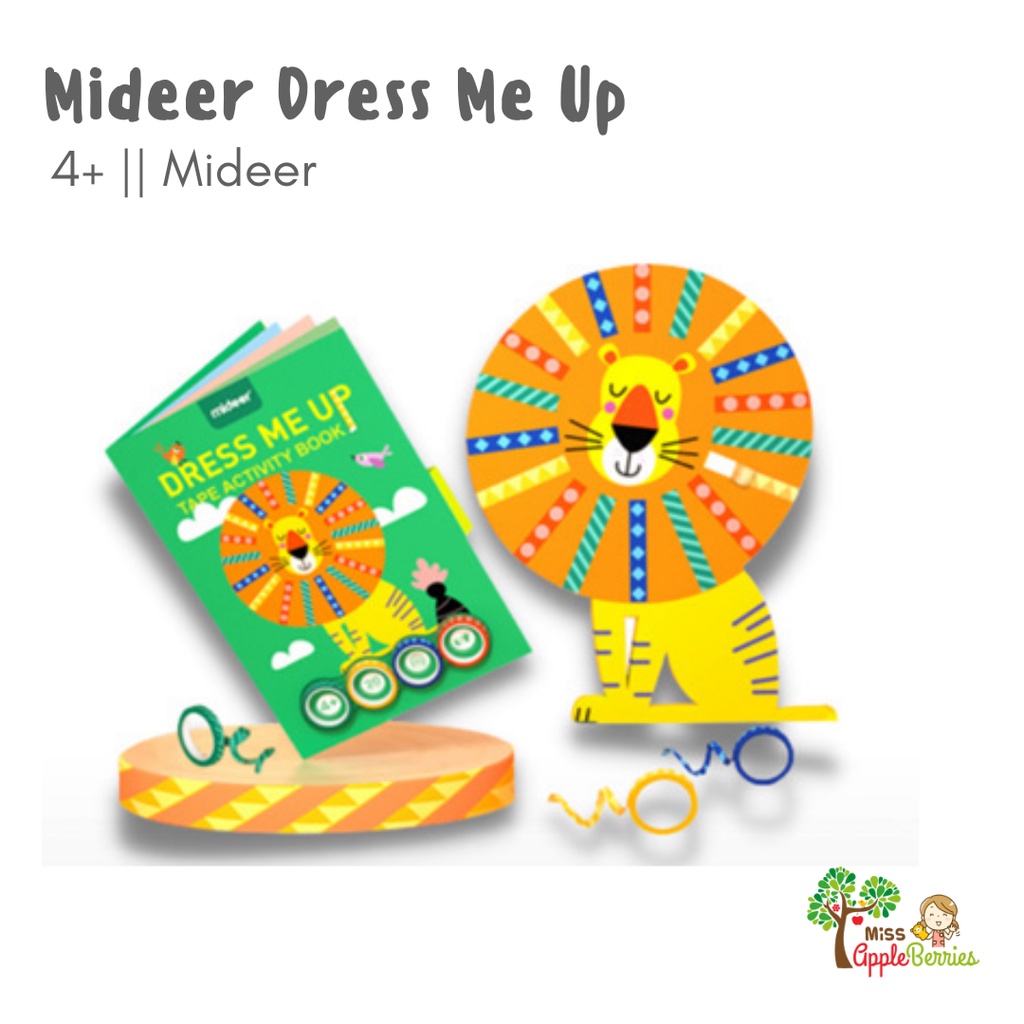 

Mideer Dress Me Up (Tape activity book)