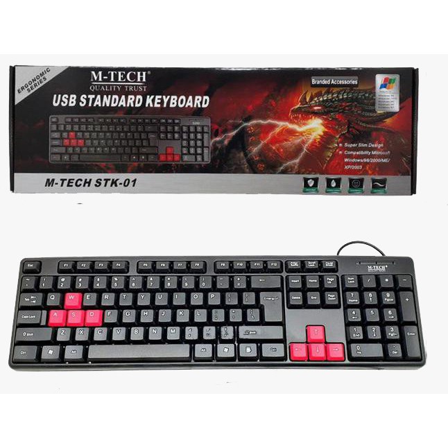 KEYBOARD USB M-TECH STK-01