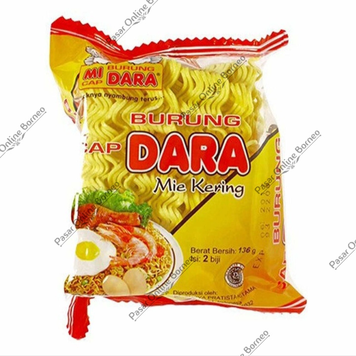 Mie Burung Dara Mie Kering