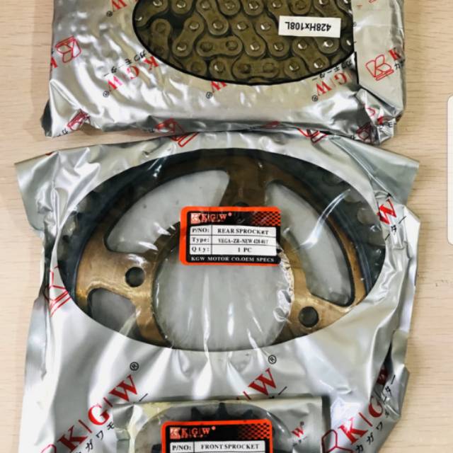 GEAR SET GIR PAKET VEGA ZR NEW 15T/40T 428H- 108 L SEPUH
