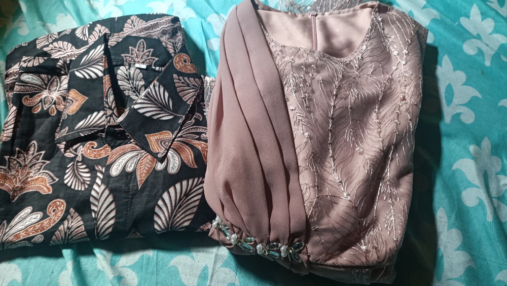 Maura Couple - Sania Ruffle Batik Couple Ori Ndoro Jowi Dnt Garansi Termurah Shopee - Batik Couple